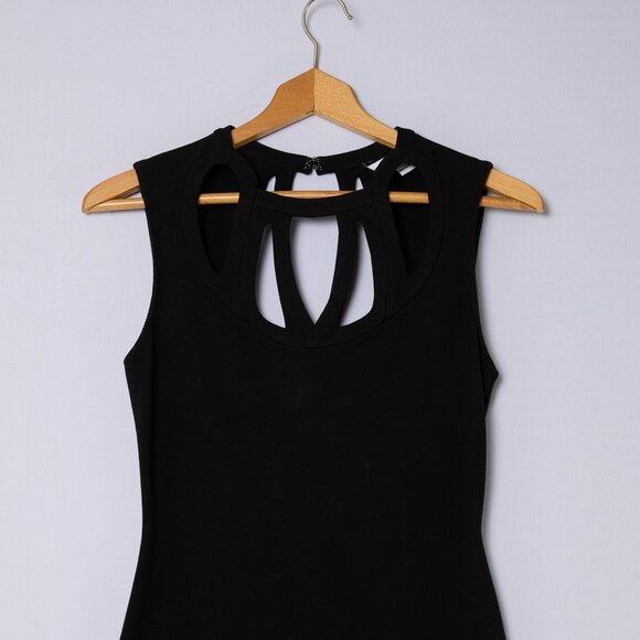 Diane von Furstenberg black sheath dress Amy - Picture 3 of 11